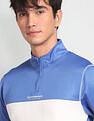 Flying Machine High Neck Polyester Sweatshirt