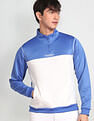 Flying Machine High Neck Polyester Sweatshirt
