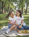 U.S. Polo Assn. Kids Girls Resort Graphic Cotton T-Shirt