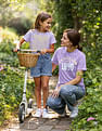 U.S. Polo Assn. Kids Girls Brand Printed Relaxed Fit T-Shirt