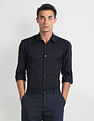 Arrow Newyork Manhattan Slim Fit Solid Shirt