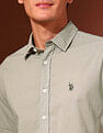 U.S. Polo Assn. Tailored Fit Pure Cotton Poplin Shirt