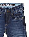U.S. Polo Assn. Kids Skinny Fit Wash Jeans