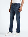 Flying Machine Freddie Slim Straight Fit Stone Wash Jeans
