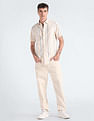 Flying Machine 30s Slub Stripe Shirt