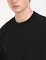 Calvin Klein Jeans Logo Oversized-Fit Cotton T Shirt