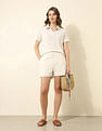 U.S. Polo Assn. Women Schiffli Co-Ord Set
