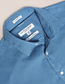 U.S. Polo Assn. Birdseye Dobby Textured Solid Shirt