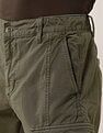 U.S. Polo Assn. Denim Co. Mid Rise Straight Fit Twill Cargos