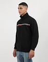 Tommy Hilfiger Chest Stripe Zip Through Sweatshirt