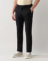 Arrow Sport Dobby Slim Fit Solid Chinos