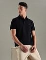 Tommy Hilfiger Solid Slim-Fit Cotton Polo T-Shirt