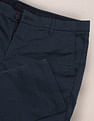 U.S. Polo Assn. Printed Slim Straight Fit Satin Trousers