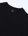 Flying Machine Solid Oversized Fit Sweatshirt