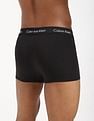 Calvin Klein Underwear Mid Rise Solid Multi Trunks - Pack Of 3