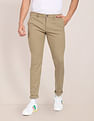 U.S. Polo Assn. Solid Denver Slim Fit Casual Trousers