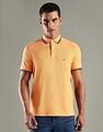 Tommy Hilfiger Solid Regular Fit Cotton Polo T-Shirt