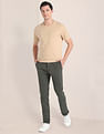 U.S. Polo Assn. Flat Front Solid Trousers