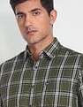 Arrow Sports Tartan Check Cotton Shirt