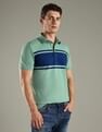 Tommy Hilfiger Striped Slim-Fit Cotton Polo T-Shirt