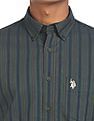 U.S. Polo Assn. Button Down Collar Striped Shirt