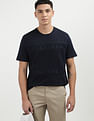 Tommy Hilfiger Crew Neck Structure Flag T-Shirt