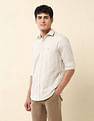 U.S. Polo Assn. Tailored Fit Pure Cotton Dobby Shirt