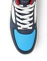 U.S. Polo Assn. Men Myles Red Retro Court Mid Top Sneakers