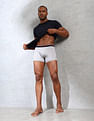 USPA Innerwear Mid Rise Solid 1667 Trunks - Pack Of 3