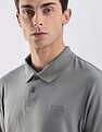 Calvin Klein Jeans Regular-Fit Solid Cotton Polo Shirt