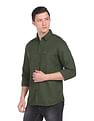 Arrow Sports Manhattan Slim Fit Solid Shirt