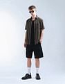 Flying Machine Vertical Striped Color Of Home Shirt