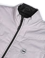 Flying Machine High Neck Solid Reversible Jacket