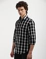 Calvin Klein Windowpane Check Twill Shirt