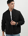 Calvin Klein Jeans Regular Fit Solid Casual Jacket