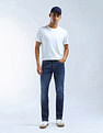 Flying Machine Freddie Slim Straight Fit Authentic Signature Jeans