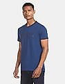 Calvin Klein Men Navy Slim Fit Logo T-Shirt