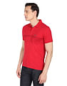 Arrow Sports Graphic Print Compact Cotton Polo Shirt