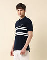 U.S. Polo Assn. Horizontal Striped Classic Polo Shirt