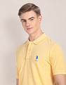 U.S. Polo Assn. Tipped Collar Heathered Polo Shirt