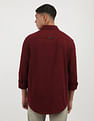 Tommy Hilfiger Solid Cotton Flannel Shirt