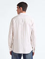 Flying Machine Vertical Stripe Slim Fit Shirt