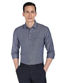 Arrow Patterned Weave Manhattan Slim Fit Shirt