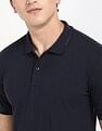 Calvin Klein Jeans Solid Slim Fit Cotton Polo Shirt