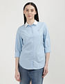 Tommy Hilfiger Poplin Solid Regular Shirt