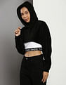 Calvin Klein Organic Cotton Cropped Sweatshirt