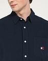 Tommy Hilfiger Solid Oversize-Fit Cotton Shirt