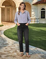 U.S. Polo Assn. Women High Rise Mom Fit Jeans