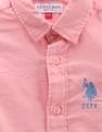 U.S. Polo Assn. Kids Boys Solid Twill Shirt