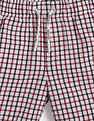 Tommy Hilfiger Kids Boys Checks Regular-Fit Cotton Shorts